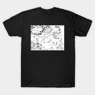 Jalldoon Map 2 T-Shirt